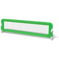 Barrière de lit pour enfants 150x42 cm Vert 