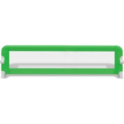 Barrière de lit pour enfants 150x42 cm Vert 