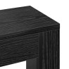 Couverture de radiateur en chêne noir Chêne noir Chêne massif 