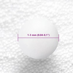 Remplissage Pouf EPS 100 L, Blanc, 18 kg/m³ 