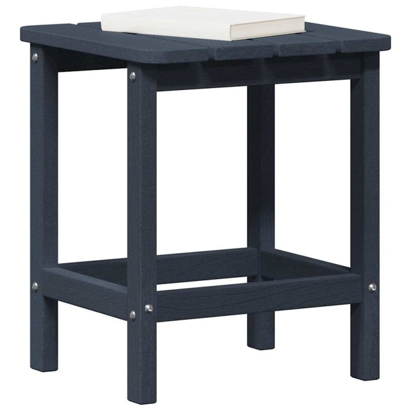 Table d'appoint Adirondack Bleu marine 38x38x46 cm HDPE 