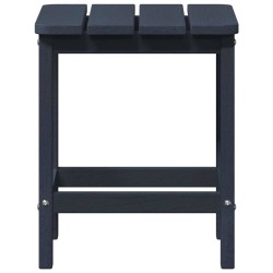 Table d'appoint Adirondack Bleu marine 38x38x46 cm HDPE 