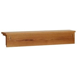 Porte-manteau 90x16x16 cm Bois de chêne massif 