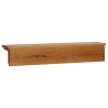 Porte-manteau 90x16x16 cm Bois de chêne massif 