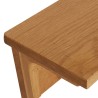 Porte-manteau 90x16x16 cm Bois de chêne massif 