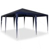 Tente de fête bleue 4x4 m PE 