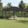 Tente de fête anthracite 4x4 m PE 
