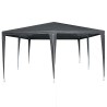 Tente de fête anthracite 4x4 m PE 