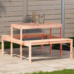 Table de pique-nique 110x134x75 cm bois massif de douglas 