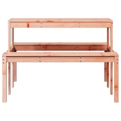 Table de pique-nique 110x134x75 cm bois massif de douglas 