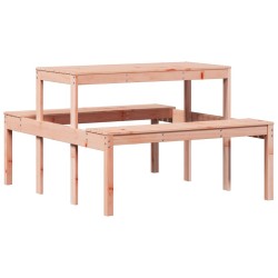 Table de pique-nique 110x134x75 cm bois massif de douglas 