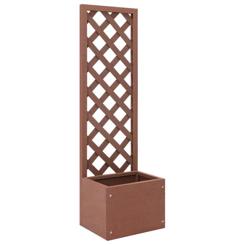 Jardinière en treillis 40x30x135 cm WPC Jardinière en treillis 40x30x135 cm WPC