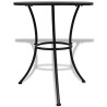 Table de bistro Terre cuite 60 cm Mosaïque 