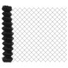 Jeu de Poteaux de Clôture Argent 10 x 0.8 m Acier galvanisé 