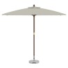 Base de parasol ronde sur roulettes en granit gris de 29 kg avec poignée. 