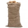 Sacs en jute 30 pcs 65x135 cm 100 % jute 220 g/m² 