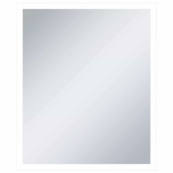 Miroir mural à LED pour salle de bains 50x60 cm 
