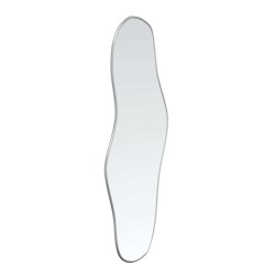 Miroir mural Argenté 60x25 cm 