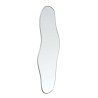 Miroir mural Argenté 60x25 cm 