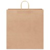 Sacs en papier 50 pcs avec poignées marron 45x17x48 cm 
