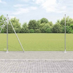 Clôture hexagonale 1,4x10 m en acier galvanisé 
