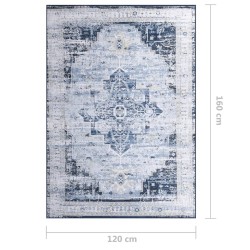 Tapis imprimé Multicolore 120x160 cm Tissu 