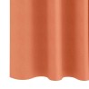 Rideaux 2 pcs Couleur terre cuite 260 x 140 cm Polyester 