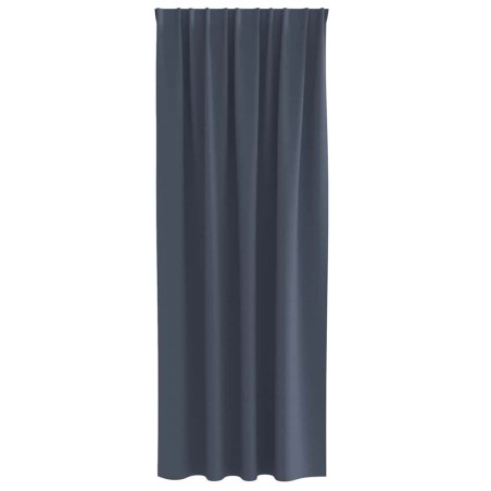 Rideaux 2 pcs Anthracite 260 x 140 cm Polyester 