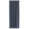 Rideaux 2 pcs Anthracite 260 x 140 cm Polyester 