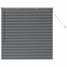 Store de Fenêtre Gris foncé 80 x 130 cm Aluminium 