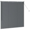 Store de Fenêtre Gris foncé 80 x 130 cm Aluminium 
