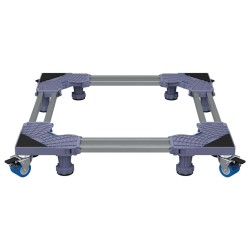 Base de machine à laver avec roues, réglable jusqu'à 350 kg 
