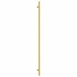 Poignées d'armoire 20 pcs doré 480 mm acier inoxydable 