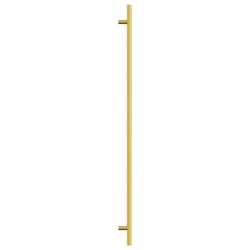 Poignées d'armoire 20 pcs doré 480 mm acier inoxydable 