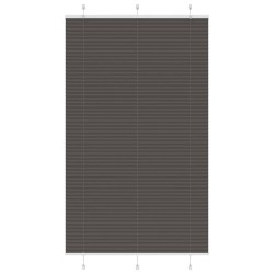 Store plissé noir 120x200 cm largeur du tissu 119,4cm polyester 