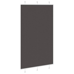 Store plissé noir 120x200 cm largeur du tissu 119,4cm polyester 