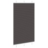 Store plissé noir 120x200 cm largeur du tissu 119,4cm polyester 