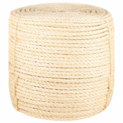 Corde 100 % sisal 8 mm 50 m 
