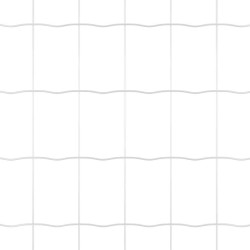 Euro Fence avec 10 poteaux Argent 1x10 m Acier 