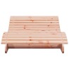 Chaise longue 205x80x31,5 cm bois massif de douglas 