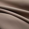 Rideaux occultants avec anneaux en métal 2 pcs Taupe 140x225 cm 