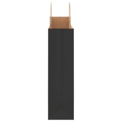 Sacs en papier 250 pcs avec poignées noir 32x12x42 cm 