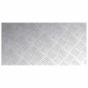 Plaques à motifs en aluminium 4 pcs Antidérapantes 60x30 cm 