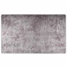 Tapis lavable gris 120x170 cm antidérapant 