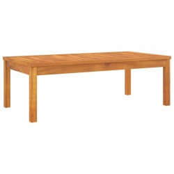 Table basse 100x50x33 cm bois d'acacia massif 