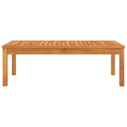 Table basse 100x50x33 cm bois d'acacia massif 