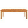 Table basse 100x50x33 cm bois d'acacia massif 