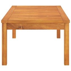 Table basse 100x50x33 cm bois d'acacia massif 