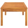 Table basse 100x50x33 cm bois d'acacia massif 