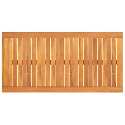 Table basse 100x50x33 cm bois d'acacia massif 